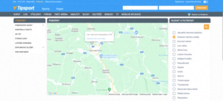 Seriózní www tipsport mobil přihlášení