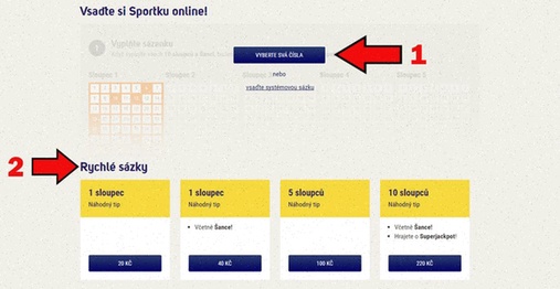 Sportka online registrace česká republika