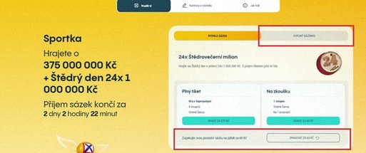Sportka online registrace česká republika